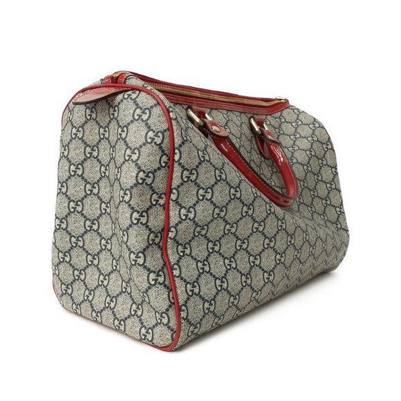 Gucci Boston Supreme Tattoo Bag Handbag GG - Picture 1 of 8